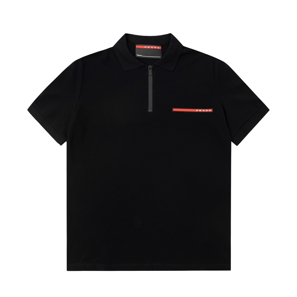 Prada noir simple logo