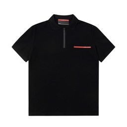 Prada noir simple logo